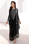 Marjjan | Elyna Lawn | REINA MP-44 (BLACK) - by Libasekhas UK - Registered Vendor of : Marjjan - 100% Original Designer Dress