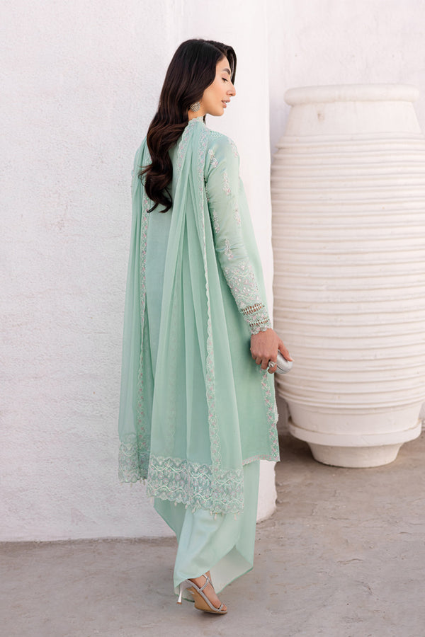 Marjjan | Elyna Lawn | NOA MP-45 (MINT GREEN) - by Libasekhas UK - Registered Vendor of : Marjjan - 100% Original Designer Dress