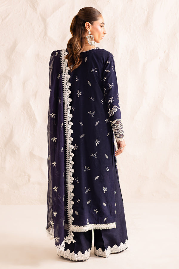 Marjjan | Elyna Lawn | IRINA MP-47 (NAVY BLUE) - by Libasekhas UK - Registered Vendor of : Marjjan - 100% Original Designer Dress