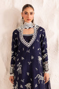 Marjjan | Elyna Lawn | IRINA MP-47 (NAVY BLUE) - by Libasekhas UK - Registered Vendor of : Marjjan - 100% Original Designer Dress
