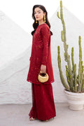 Marjjan | Elyna Lawn | SACRLET MP-48 (RED) - by Libasekhas UK - Registered Vendor of : Marjjan - 100% Original Designer Dress