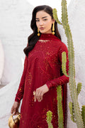 Marjjan | Elyna Lawn | SACRLET MP-48 (RED) - by Libasekhas UK - Registered Vendor of : Marjjan - 100% Original Designer Dress