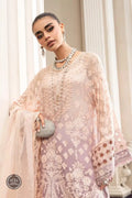 Maria B | Luxury Chiffon Collection | Lilac - by - Libasekhas UK - Registered Vendor of : Maria B - 100% Original Designer Dresss