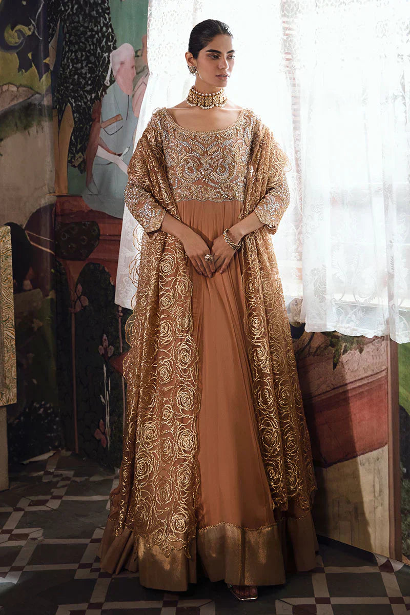 Mushq | Irha Kalidaar Chiffon Pret | CIEL - by - Libasekhas UK - Registered Vendor of : Mushq - 100% Original Designer Dresss