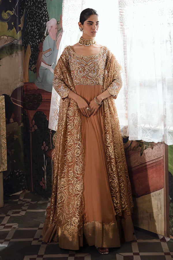 Mushq | Irha Kalidaar Chiffon Pret | CIEL - by - Libasekhas UK - Registered Vendor of : Mushq - 100% Original Designer Dresss