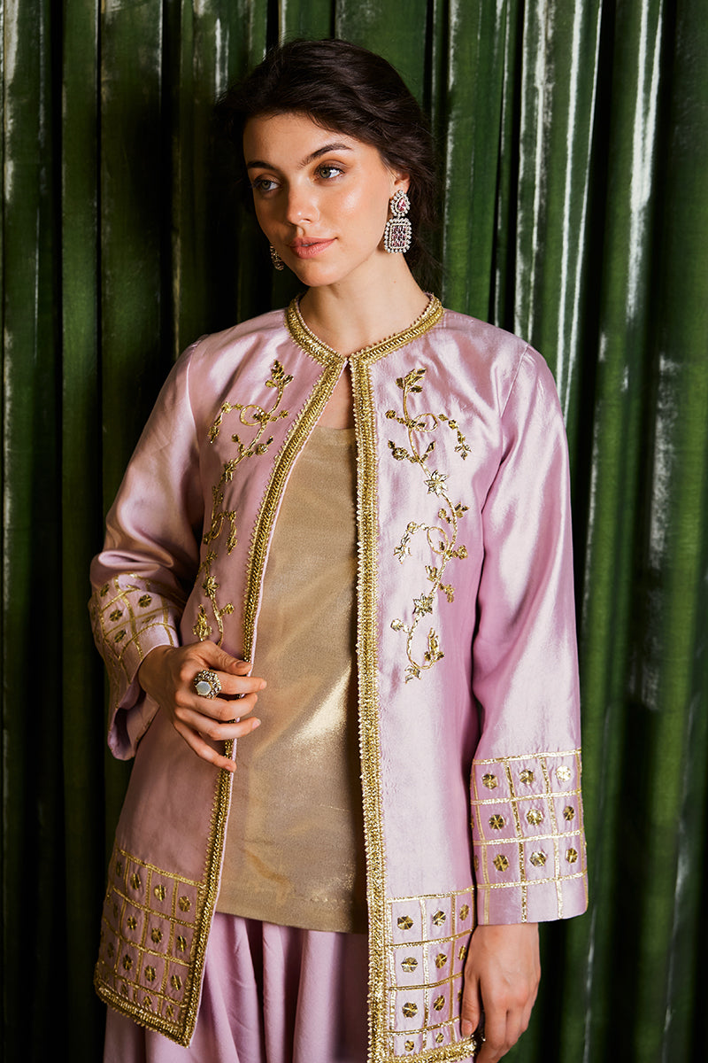 Mushq | Chandni Gota Love It | Sanjh - by - Libasekhas UK - Registered Vendor of : Mushq - 100% Original Designer Dresss