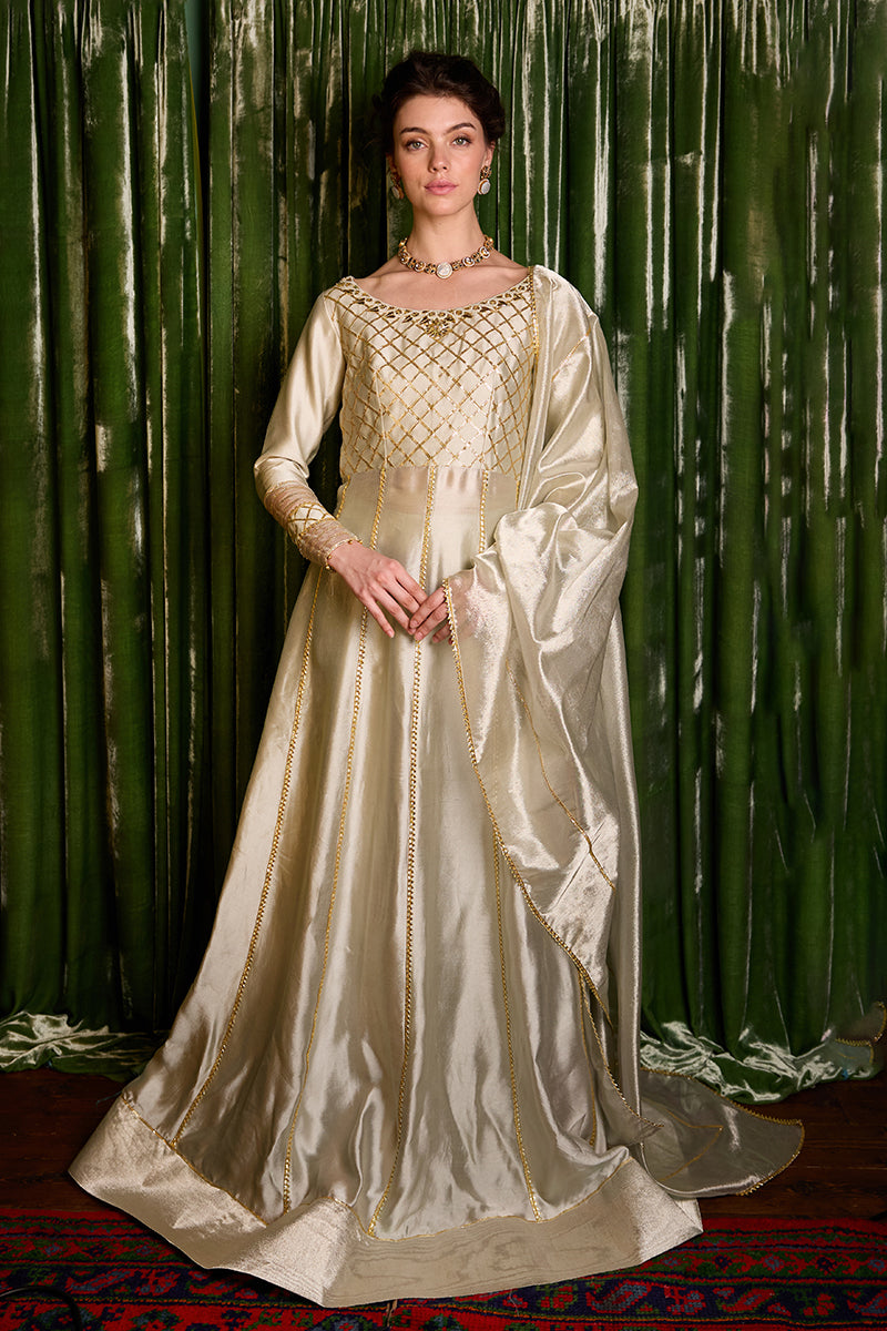 Mushq | Chandni Gota Love It | Lashkara - by - Libasekhas UK - Registered Vendor of : Mushq - 100% Original Designer Dresss