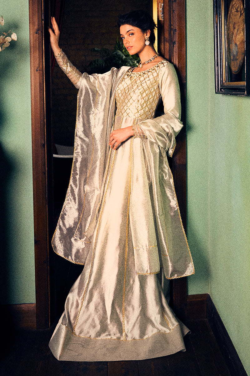 Mushq | Chandni Gota Love It | Lashkara - by - Libasekhas UK - Registered Vendor of : Mushq - 100% Original Designer Dresss