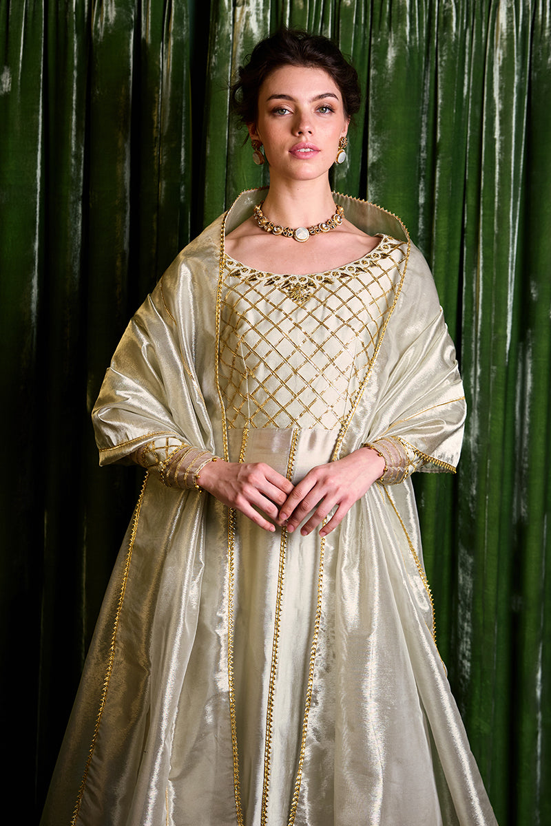 Mushq | Chandni Gota Love It | Lashkara - by - Libasekhas UK - Registered Vendor of : Mushq - 100% Original Designer Dresss