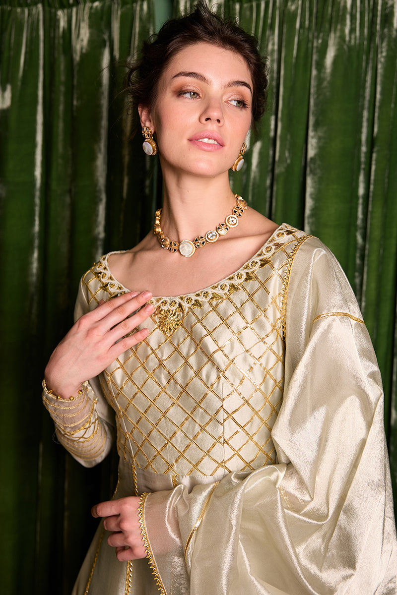 Mushq | Chandni Gota Love It | Lashkara - by - Libasekhas UK - Registered Vendor of : Mushq - 100% Original Designer Dresss
