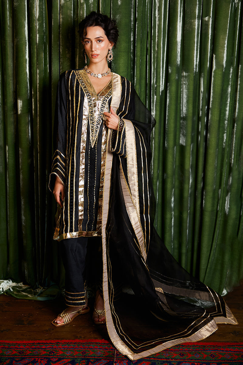 Mushq | Chandni Gota Love It | Koyal - by - Libasekhas UK - Registered Vendor of : Mushq - 100% Original Designer Dresss