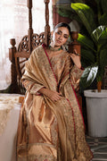 Mushq | Sunehri Lama Silk | Aleha - by Libasekhas UK - Registered Vendor of : Mushq - 100% Original Designer Dress