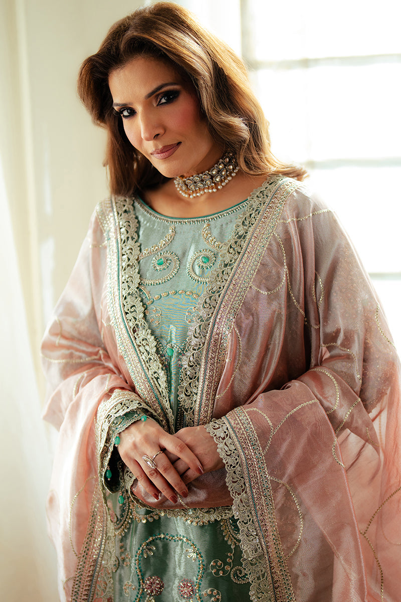 Mushq | Sunehri Resham Edit | JANA - by - Libasekhas UK - Registered Vendor of : Mushq - 100% Original Designer Dresss