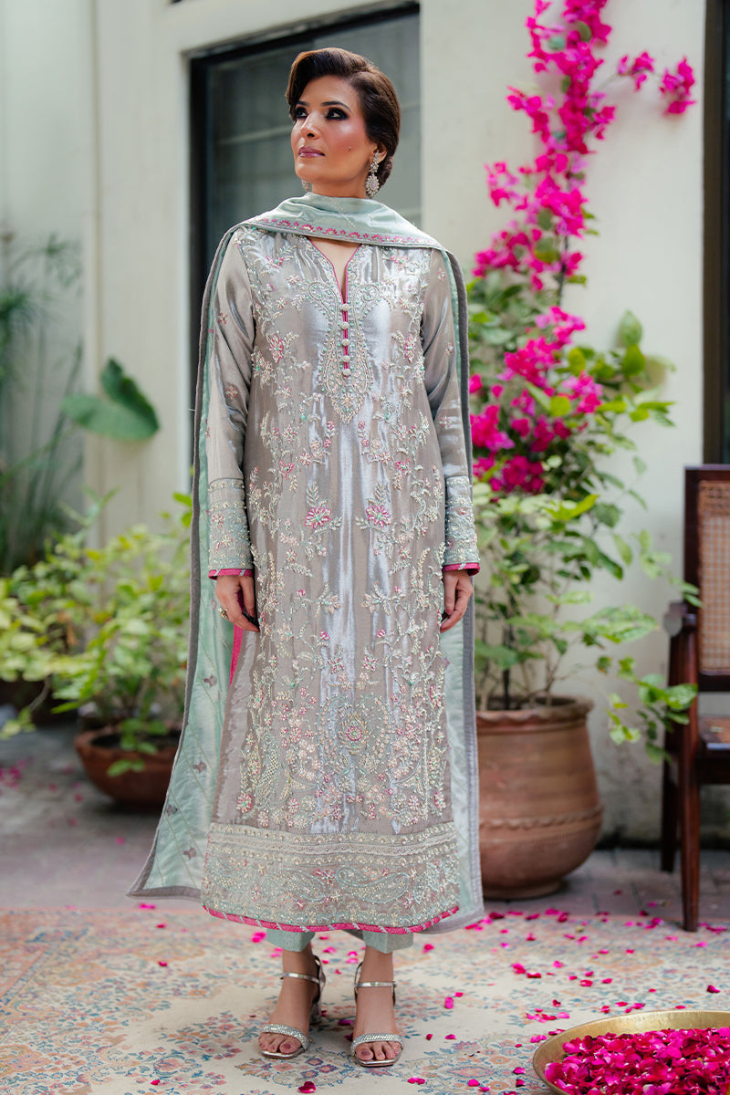 Mushq | Sunehri Resham Edit | RESHAM - by - Libasekhas UK - Registered Vendor of : Mushq - 100% Original Designer Dresss