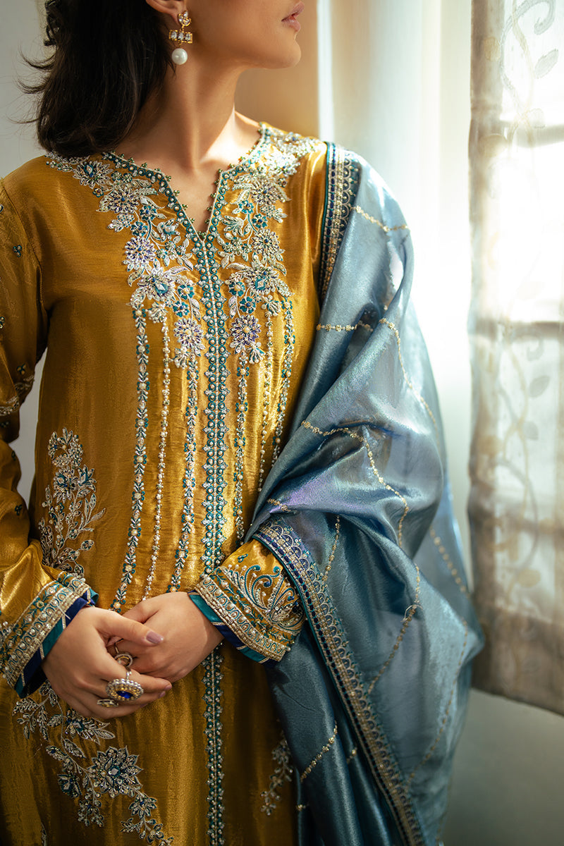 Mushq | Sunehri Resham Edit | ZOYA - by - Libasekhas UK - Registered Vendor of : Mushq - 100% Original Designer Dresss