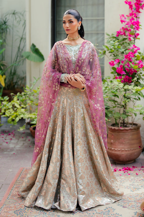 Mushq | Sunehri Resham Edit | ZIMA - by - Libasekhas UK - Registered Vendor of : Mushq - 100% Original Designer Dresss