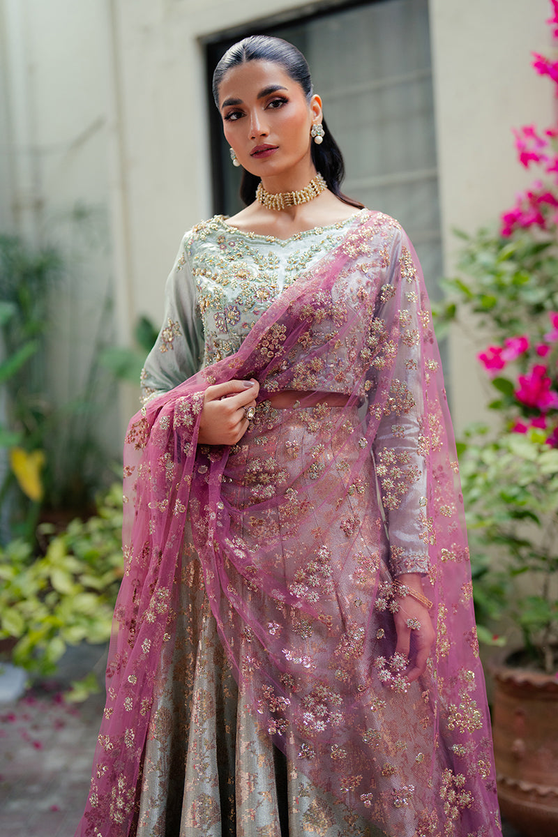 Mushq | Sunehri Resham Edit | ZIMA - by - Libasekhas UK - Registered Vendor of : Mushq - 100% Original Designer Dresss