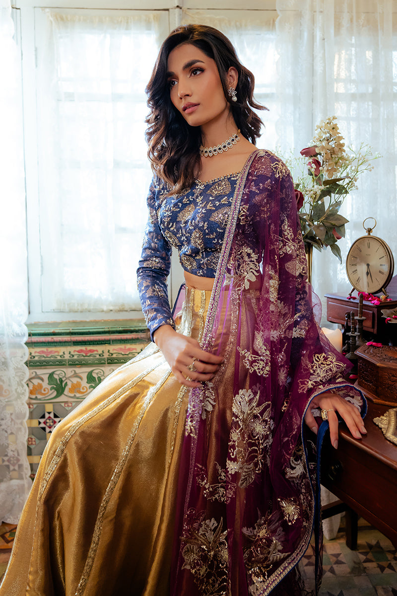 Mushq | Sunehri Resham Edit | MEENA - by - Libasekhas UK - Registered Vendor of : Mushq - 100% Original Designer Dresss