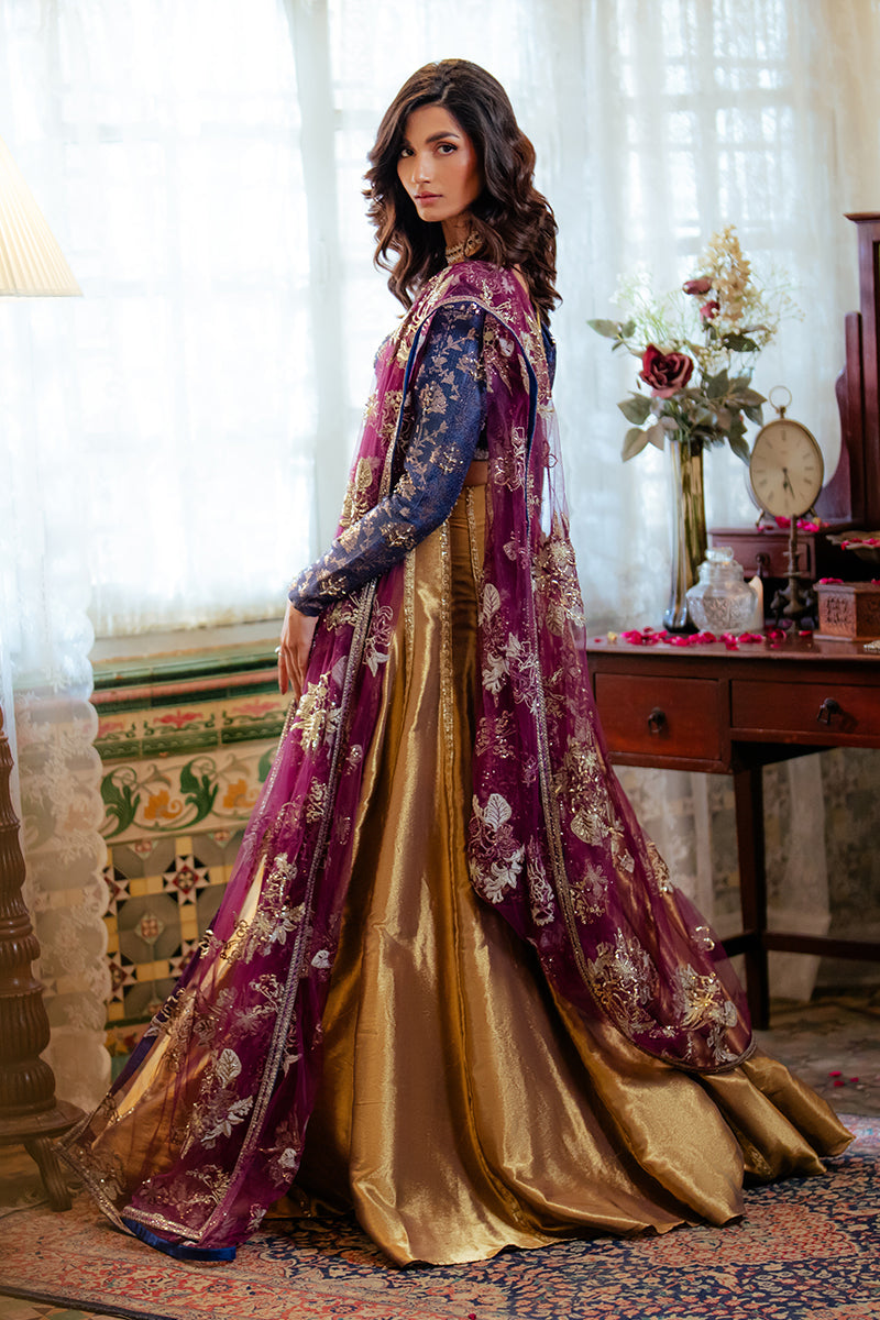 Mushq | Sunehri Resham Edit | MEENA - by - Libasekhas UK - Registered Vendor of : Mushq - 100% Original Designer Dresss