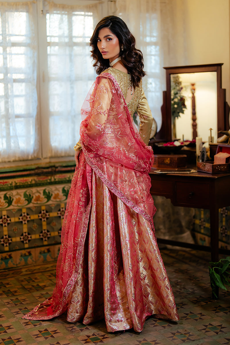 Mushq | Sunehri Resham Edit | IQRA - by - Libasekhas UK - Registered Vendor of : Mushq - 100% Original Designer Dresss