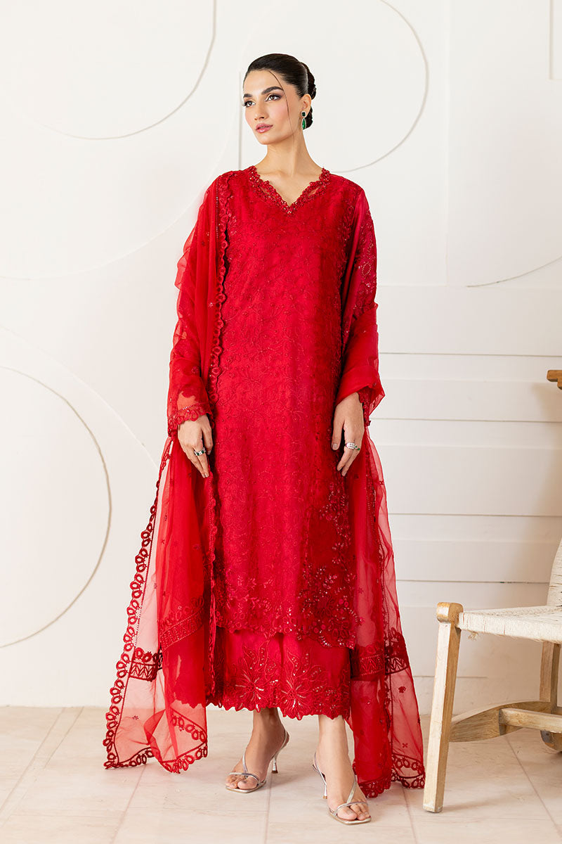 Mushq | Zarminay Luxury Pret | Rubea - by Libasekhas UK - Registered Vendor of : Mushq - 100% Original Designer Dress
