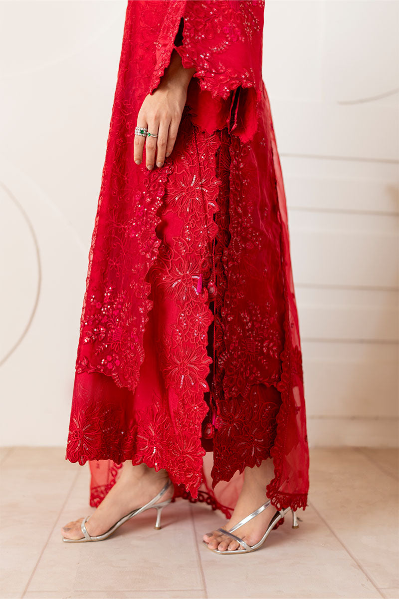 Mushq | Zarminay Luxury Pret | Rubea - by Libasekhas UK - Registered Vendor of : Mushq - 100% Original Designer Dress
