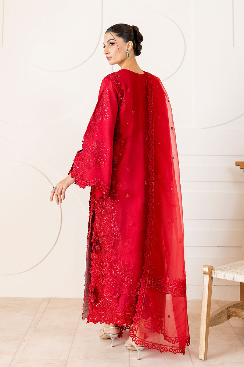 Mushq | Zarminay Luxury Pret | Rubea - by Libasekhas UK - Registered Vendor of : Mushq - 100% Original Designer Dress