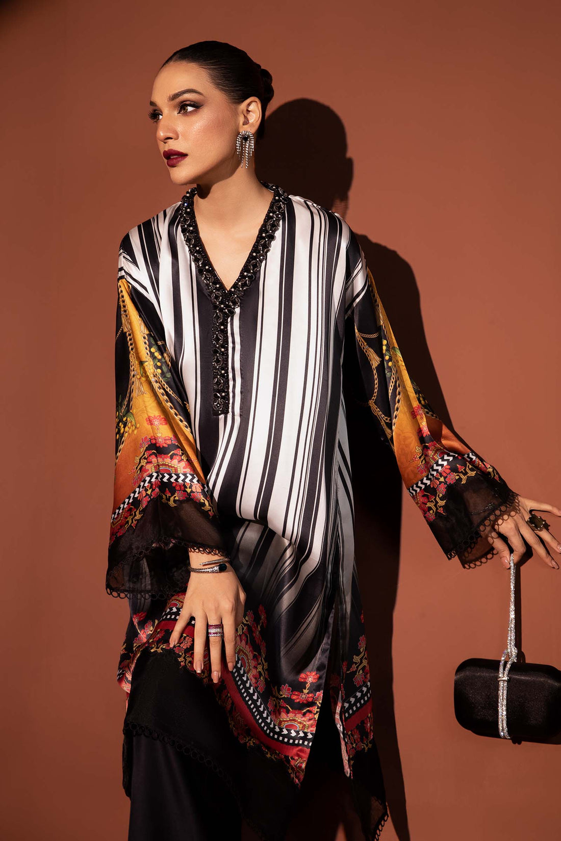 Maira B | Ready to Wear | MPS-PF24-01 - by - Libasekhas UK - Registered Vendor of : Maria B - 100% Original Designer Dresss