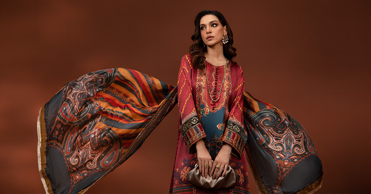 Maira B | Ready to Wear | MPS-PF24-08 - by - Libasekhas UK - Registered Vendor of : Maria B - 100% Original Designer Dresss