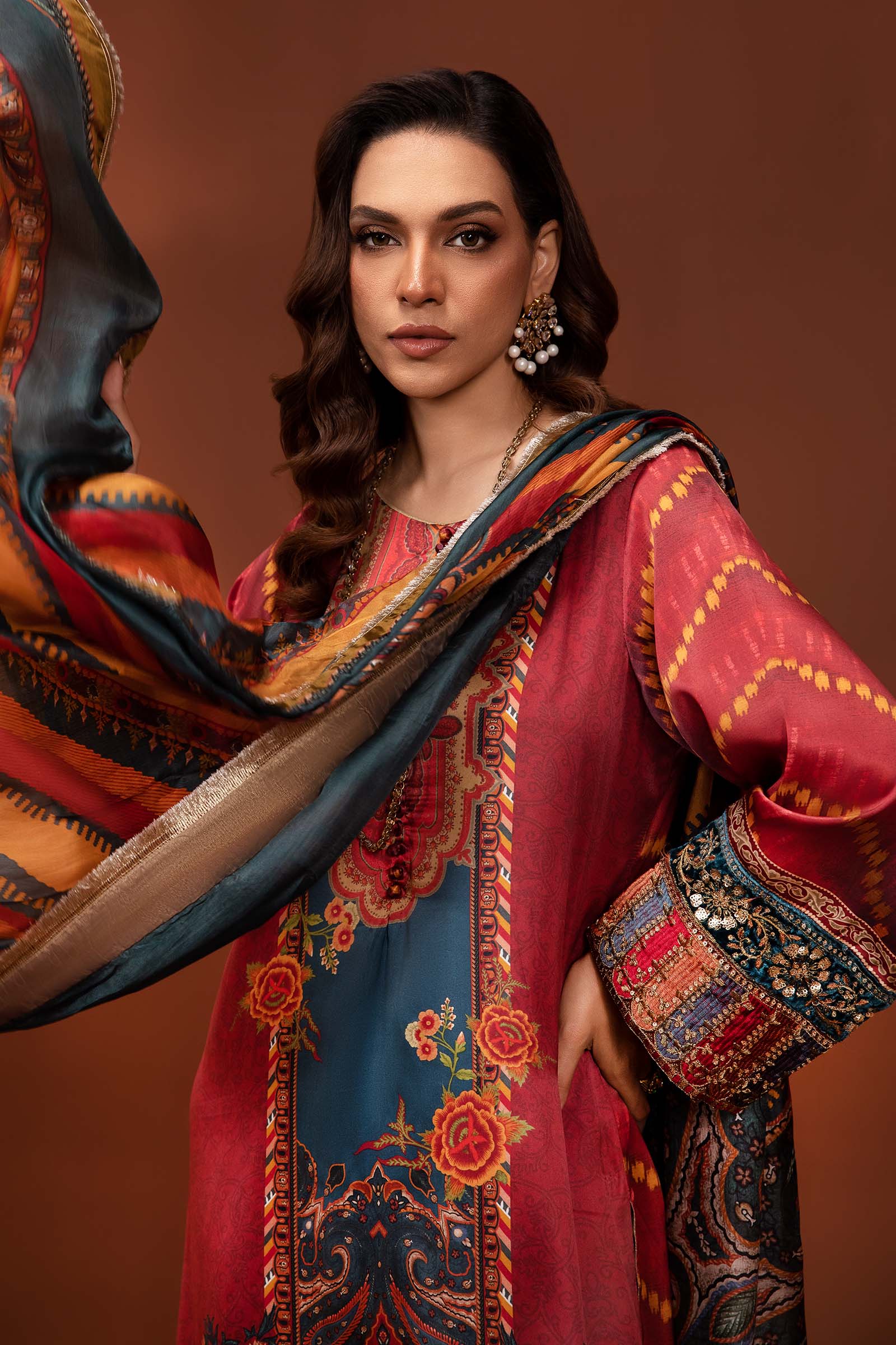 Maira B | Ready to Wear | MPS-PF24-08 - by - Libasekhas UK - Registered Vendor of : Maria B - 100% Original Designer Dresss