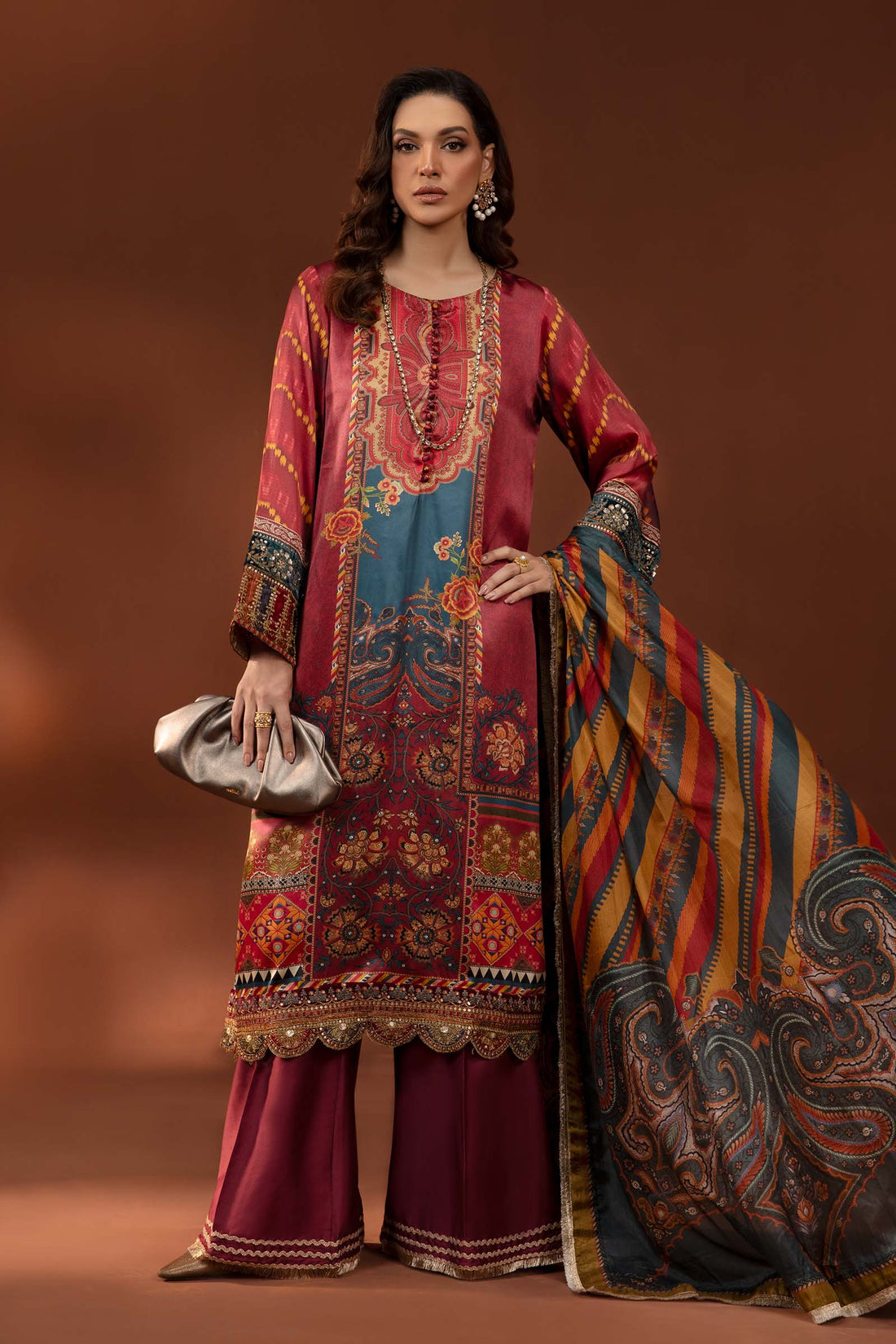 Maira B | Ready to Wear | MPS-PF24-08 - by - Libasekhas UK - Registered Vendor of : Maria B - 100% Original Designer Dresss