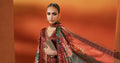 Maria B | Luxury Pret Pre Fall | MPS-EF26-08R1-Maroon - by Libasekhas UK - Registered Vendor of : Maria B - 100% Original Designer Dress