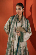 Maria B | Silk Prints | Satin Silk Suit SS-06 - by Libasekhas UK - Registered Vendor of : Maria B - 100% Original Designer Dress