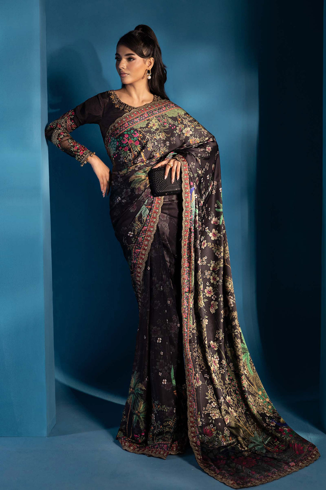 Maria B | Pre fall Dresses | MPS-W25-01 C - by Libasekhas UK - Registered Vendor of : Maria B - 100% Original Designer Dress