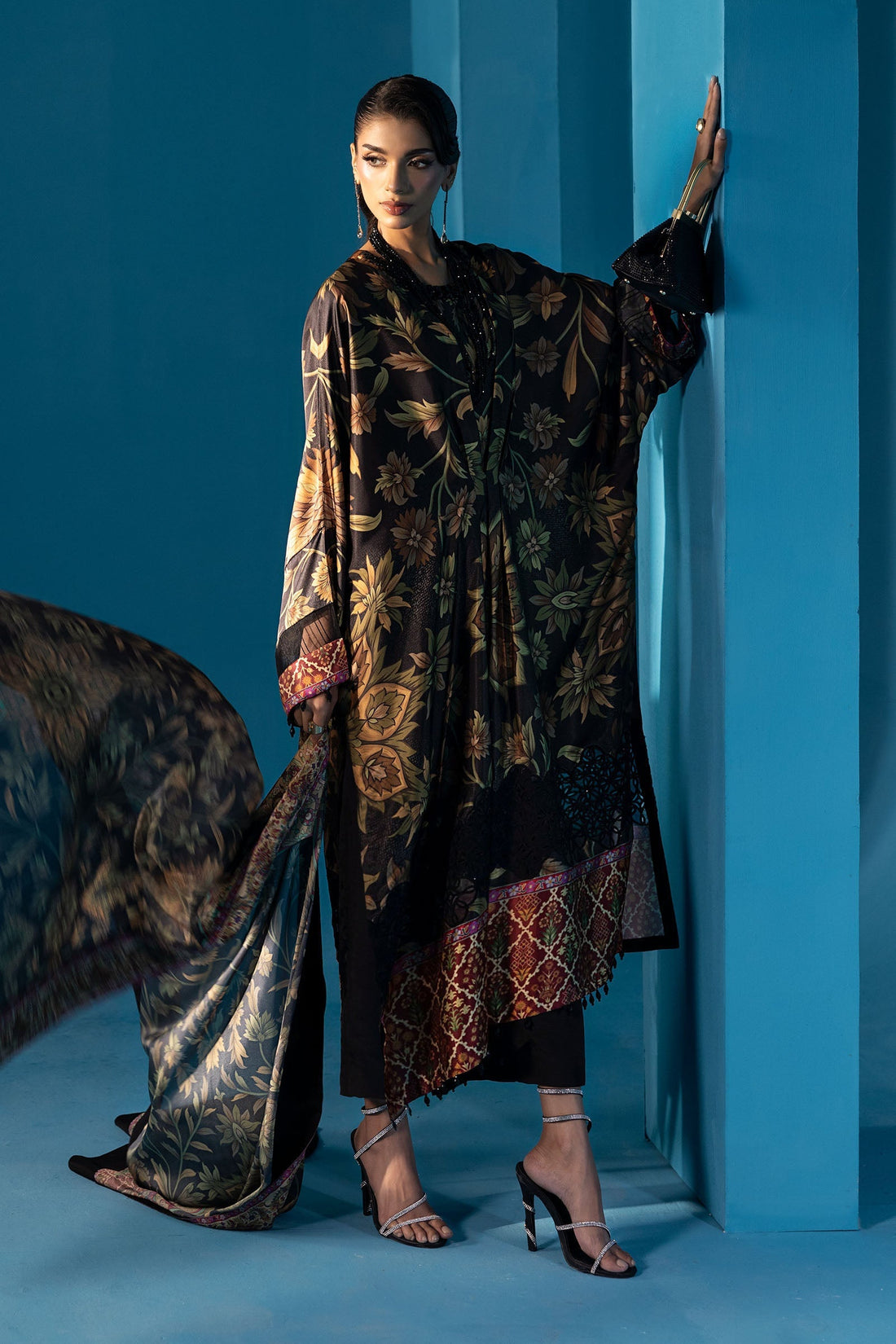 Maria B | Pre fall Dresses |  MPS-W25-07 B - by Libasekhas UK - Registered Vendor of : Maria B - 100% Original Designer Dress