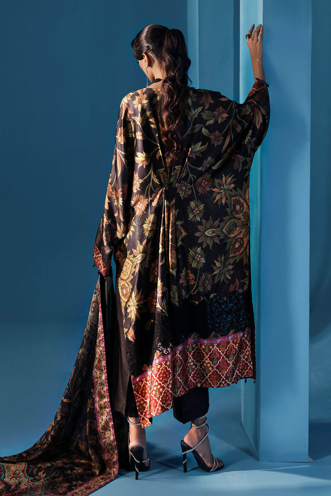 Maria B | Pre fall Dresses |  MPS-W25-07 B - by Libasekhas UK - Registered Vendor of : Maria B - 100% Original Designer Dress