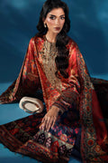 Maria B | Pre fall Dresses |  MPS-W25-08 R - by Libasekhas UK - Registered Vendor of : Maria B - 100% Original Designer Dress