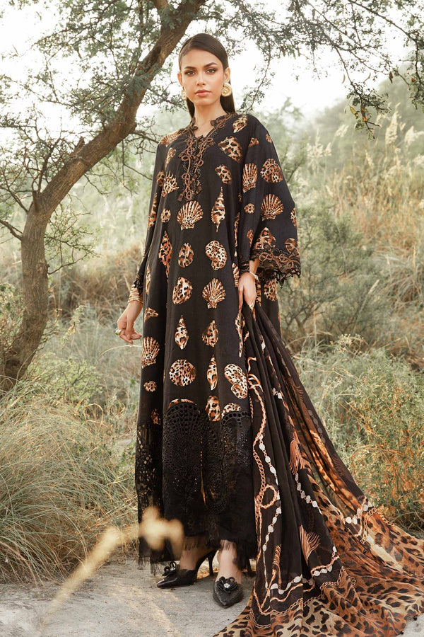 Maria B | M Prints Winter 24 | MPT-2410-B - by - Libasekhas UK - Registered Vendor of : Maria B - 100% Original Designer Dresss