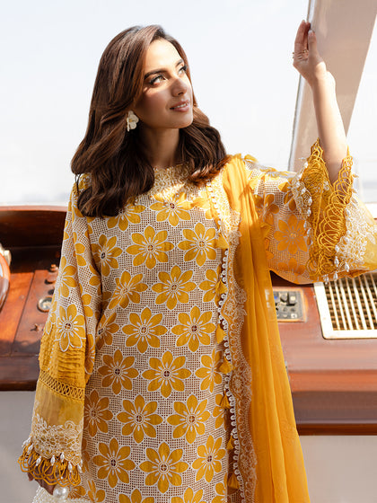 Parishay | Monaco Luxury Lawn 25 | MS-02 - by - Libasekhas UK - Registered Vendor of : Parishay - 100% Original Designer Dresss