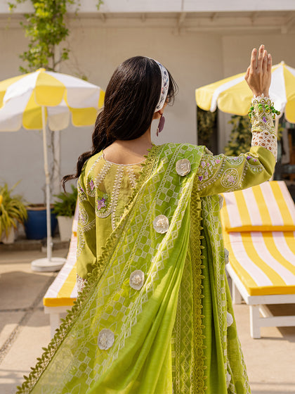 Parishay | Monaco Luxury Lawn 25 | MS-04 - by - Libasekhas UK - Registered Vendor of : Parishay - 100% Original Designer Dresss