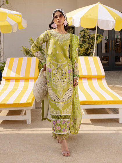 Parishay | Monaco Luxury Lawn 25 | MS-04 - by - Libasekhas UK - Registered Vendor of : Parishay - 100% Original Designer Dresss