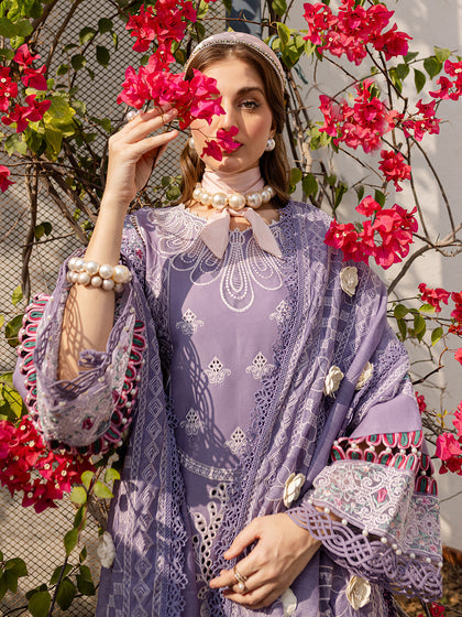 Parishay | Monaco Luxury Lawn 25 | MS-05 - by - Libasekhas UK - Registered Vendor of : Parishay - 100% Original Designer Dresss