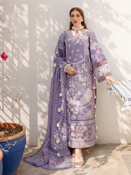 Parishay | Monaco Luxury Lawn 25 | MS-05 - by - Libasekhas UK - Registered Vendor of : Parishay - 100% Original Designer Dresss