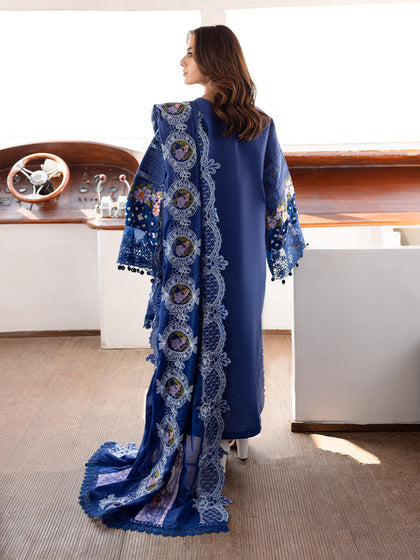 Parishay | Monaco Luxury Lawn 25 | MS-06 - by - Libasekhas UK - Registered Vendor of : Parishay - 100% Original Designer Dresss