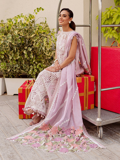 Parishay | Monaco Luxury Lawn 25 | MS-07 - by - Libasekhas UK - Registered Vendor of : Parishay - 100% Original Designer Dresss
