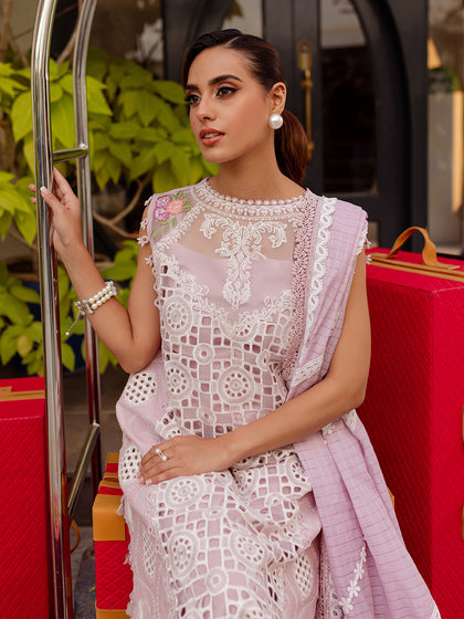 Parishay | Monaco Luxury Lawn 25 | MS-07 - by - Libasekhas UK - Registered Vendor of : Parishay - 100% Original Designer Dresss