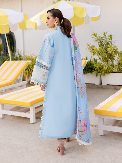 Parishay | Monaco Luxury Lawn 25 | MS-10 - by - Libasekhas UK - Registered Vendor of : Parishay - 100% Original Designer Dresss