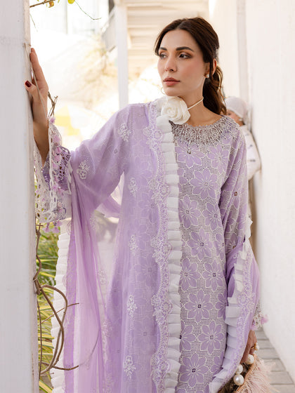 Parishay | Monaco Luxury Lawn 25 | MS-13 - by - Libasekhas UK - Registered Vendor of : Parishay - 100% Original Designer Dresss