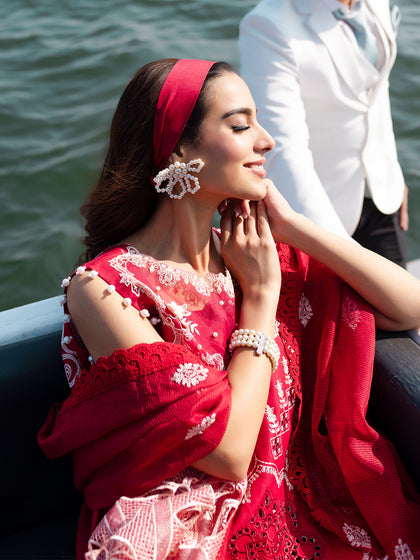 Parishay | Monaco Luxury Lawn 25 | MS-14 - by - Libasekhas UK - Registered Vendor of : Parishay - 100% Original Designer Dresss