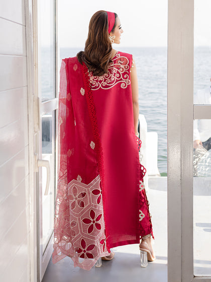 Parishay | Monaco Luxury Lawn 25 | MS-14 - by - Libasekhas UK - Registered Vendor of : Parishay - 100% Original Designer Dresss